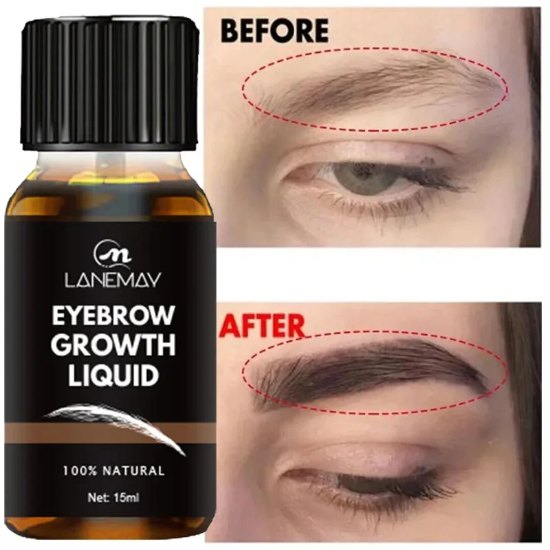 

Ginger Eyebrows Growth Serum Eyebrows Eyelashes Lift Enhancer Products Longer Thicker Fuller Fast Regrowth Hair Essential Oils