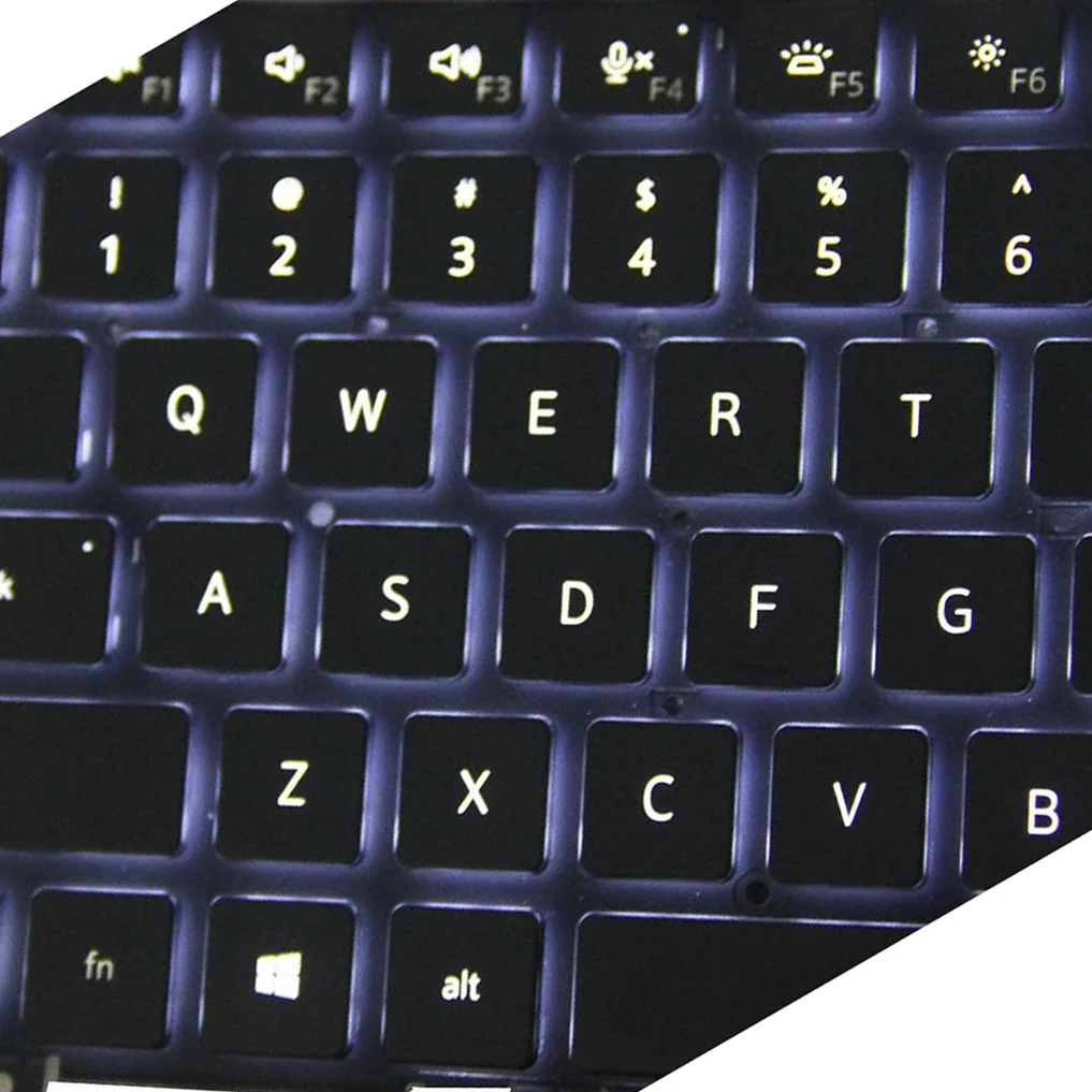 Teclado Retroiluminado para Dell Precision 3560 3561 3570 3571 3580 3581 7670 7770 7780 Eua Reino Unido ca Francês Azerty Suíço Alemão Qwertz - Imagem 6