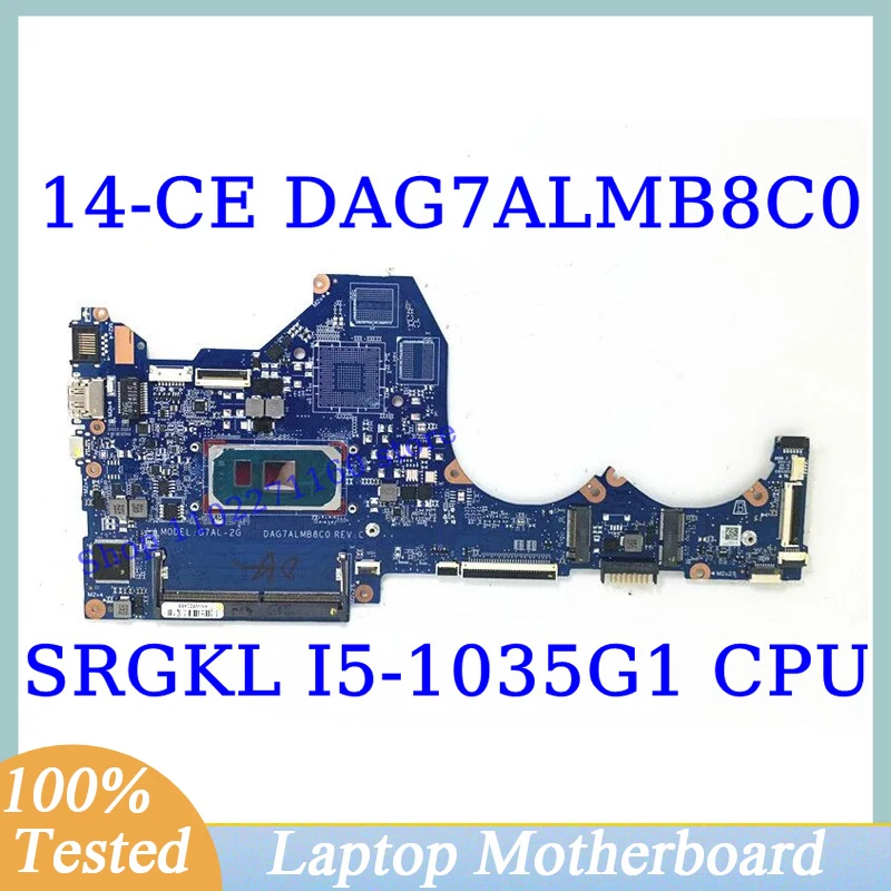 

Системная плата для ноутбука HP Pavilion 14-CE с SRGKL I5-1035G