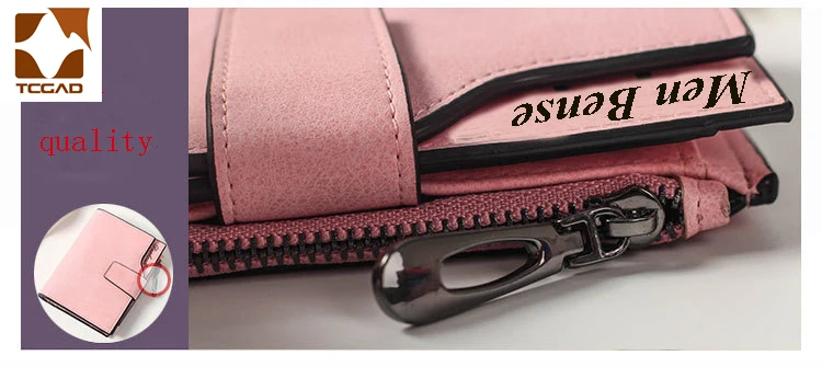 Kurze Brieftasche frauen Leder Echte Kleine Zip frauen Geldbörse Kleine Münzfach Femme 2023 Luxus Marke Porte Feuille damen Brieftasche – Detail 22
