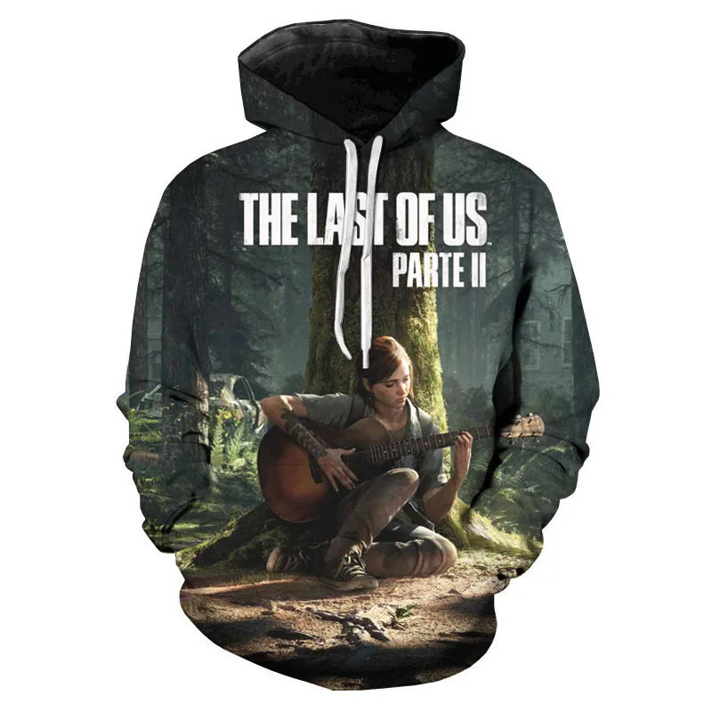 thumbnail image 1 of Sudadera con capucha de juego The Last Of Us para hombre y mujer, ropa de abrigo con estampado 3d, Unisex, de gran tamaño, a la moda, 1 of 5