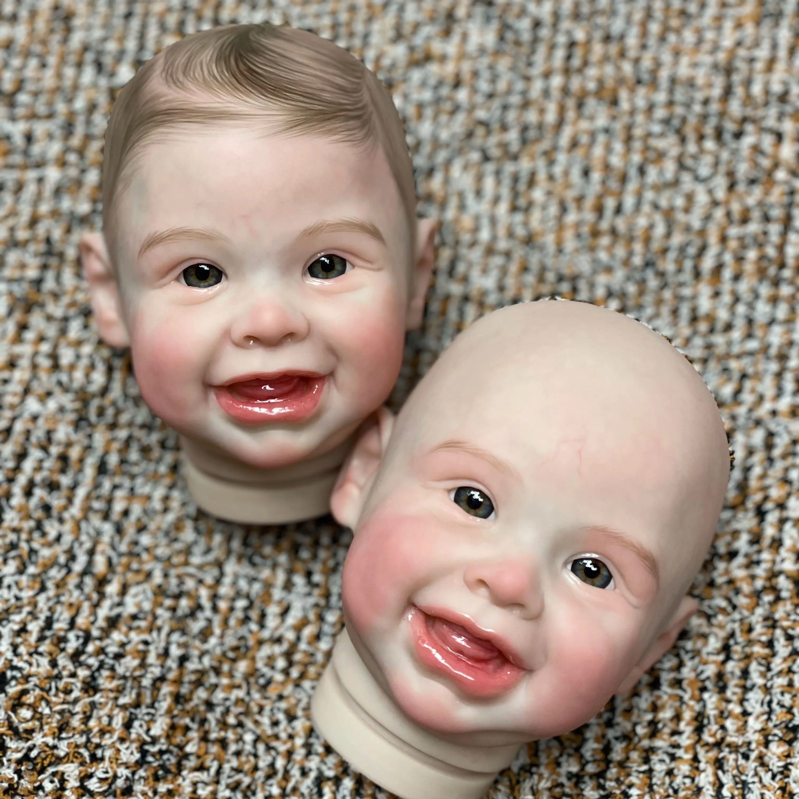 Happy Harper Reborn Baby Doll Kit Artista Dipinto Bebe Reborn Doll Kit Giocattoli FAI DA TE Vinile Vuoto Baby Doll Kit Reborn Sin Pintar - immagine 2