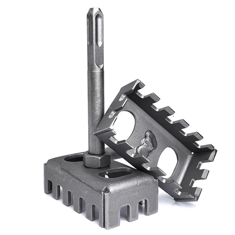 86 Line box socket Hole Punch Quick Electric hammer Open hole Tools hardware tools Square handle is hardened and wear resistant