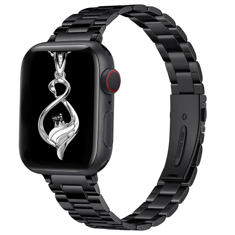 ตัวเลือกสินค้า สายคาดนาฬิกาสแตนเลสสตีล สำหรับ Apple Watch ทุกขนาด