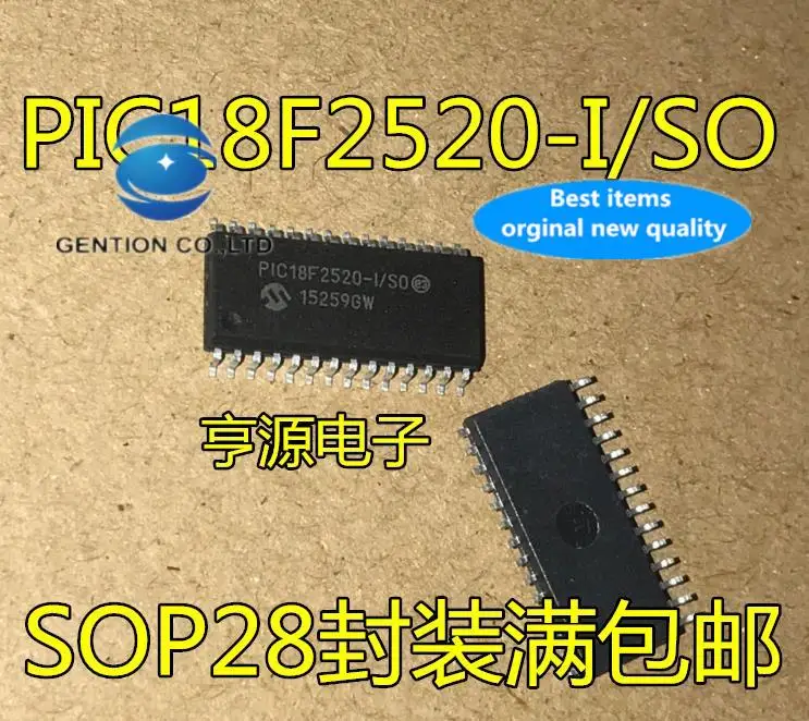 

5 шт. 100% оригинальный новый PIC18F2520 PIC18F2520-I/SO SOP28
