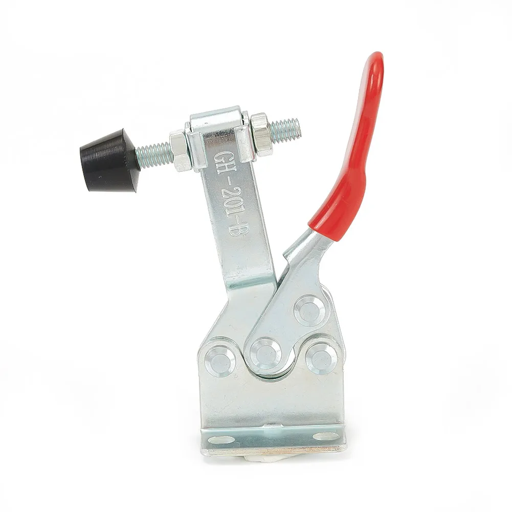 

1 X GH-201B Horizontal Clamp Quick Release Toggle Clips 90kg Holding Force Vertical Type WoodWorking Clamps Hand Tool