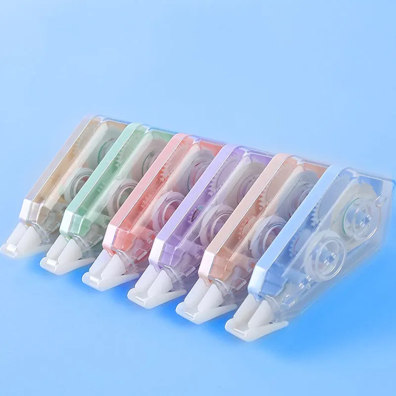 6 packs Mini Correction Tape Morandi Color For School And Home Children Students