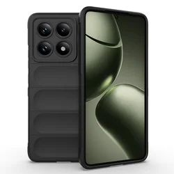 Soft Skin Feeling Flexible Silicone Shockproof Protective Phone Case Cover for Xiaomi 13T (Black)