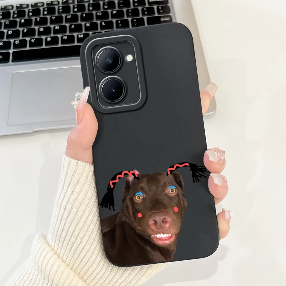 Funny Animals Cartoon Shockproof Soft TPU Phone Case Cover