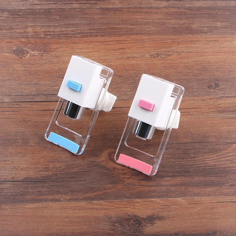 Water Tap Faucet 2pcs Universal Size Push Type Water Dispenser Hot/Cold Key Child Lock Replacement Part
