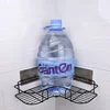 Bathroom Corner Storage Shelves Wall Mounted Rack Shampoo Holder Iron Shower Drain Basket Punch-Free Organizer Bath Accessories 4