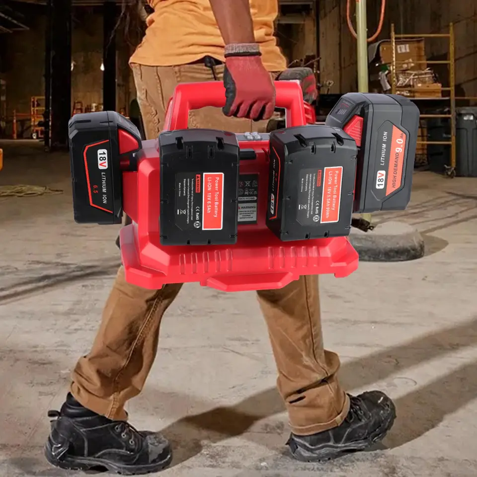 Milwaukee M18 6 Port Battery Charger Station