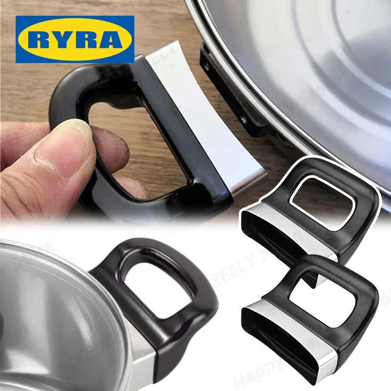 2 Hole Pot Handle Replacement Pressure Pan Handle Ear Metal Pot Saucepan Short Side Kitchen Cooker Steamer