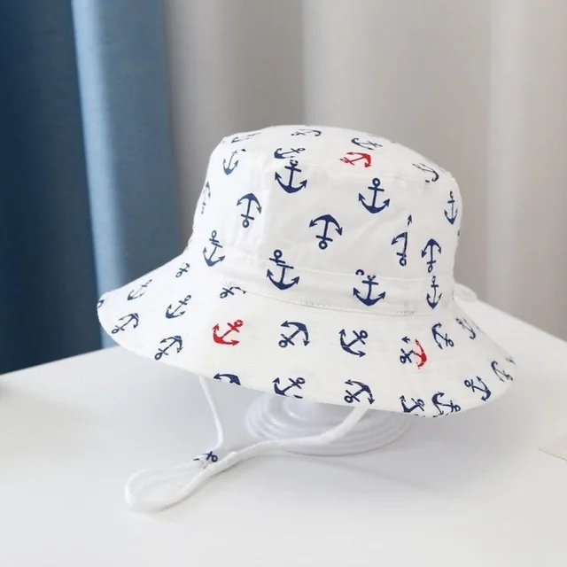  - Children Bucket Hats Panama Summer Baby Girls Hat Boys Fisherman Cap Cartoon Cotton Toddler Baby Hats Beach Sun Cap