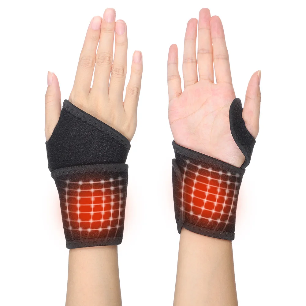 

Pain Relief Wristband Heated Hand Warmer 2pcs Magnetic Therapy Self-Heating Heated Hand Warmer Compression Arthritis Pain Relief