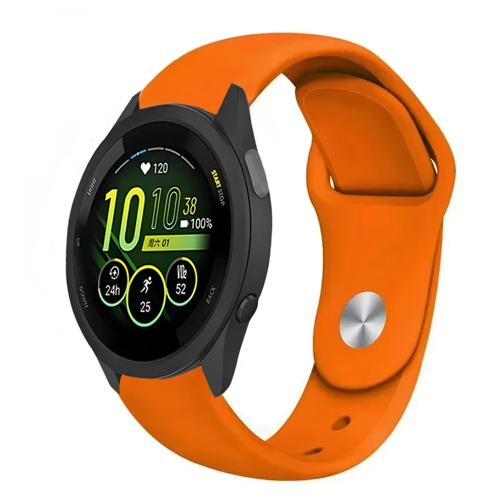 Soft Silicone Watch Strap - Versatile and Comfortable Replacement Band