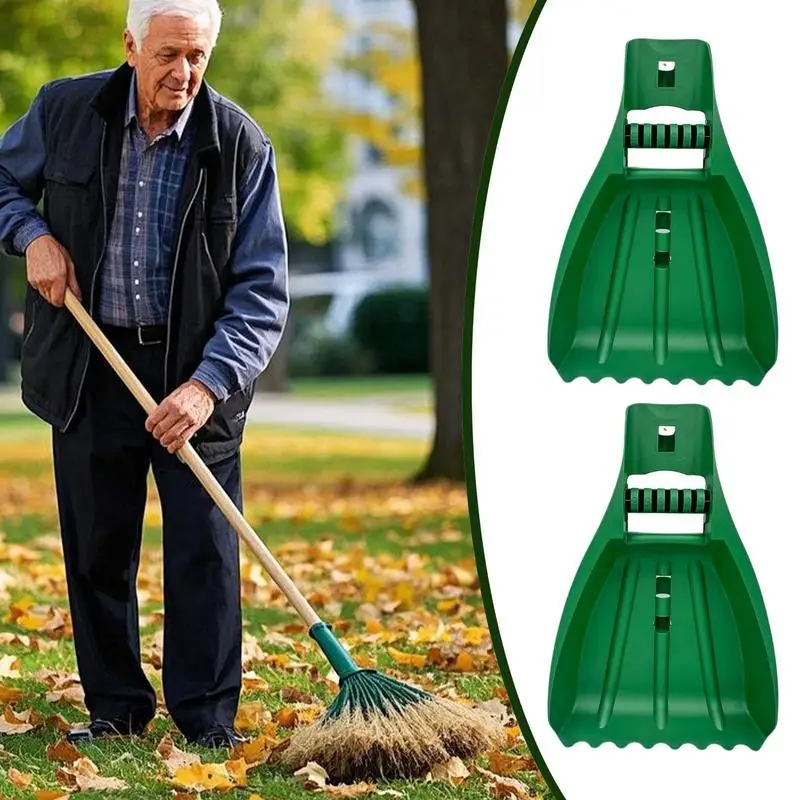 Leaf Picker Upper Claws Scoop Leaf Grabber Hand Rake Ergonomic Gardening Tools Scooper Cleaning Supplies For Leaves Grass