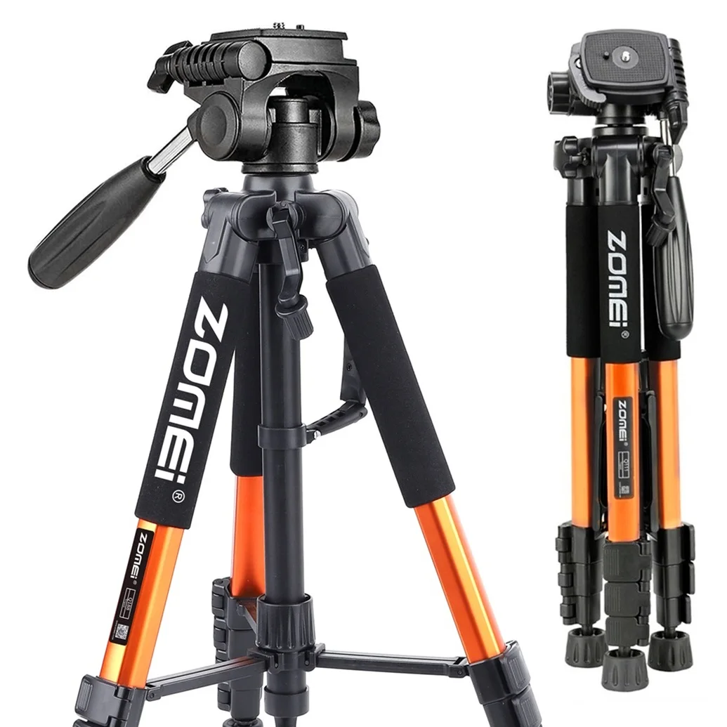 140cm/55in Height Professional Camera Tripod Lightweight Travel