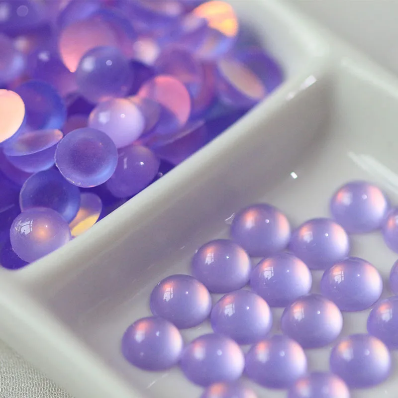 50Pcs 4mm 6mm 8mm 10mm 12mm Round Flat Resin Eyes Imitation Cat Eye Beads for DIY Crafts Toys Plush Dolls Making Accessories