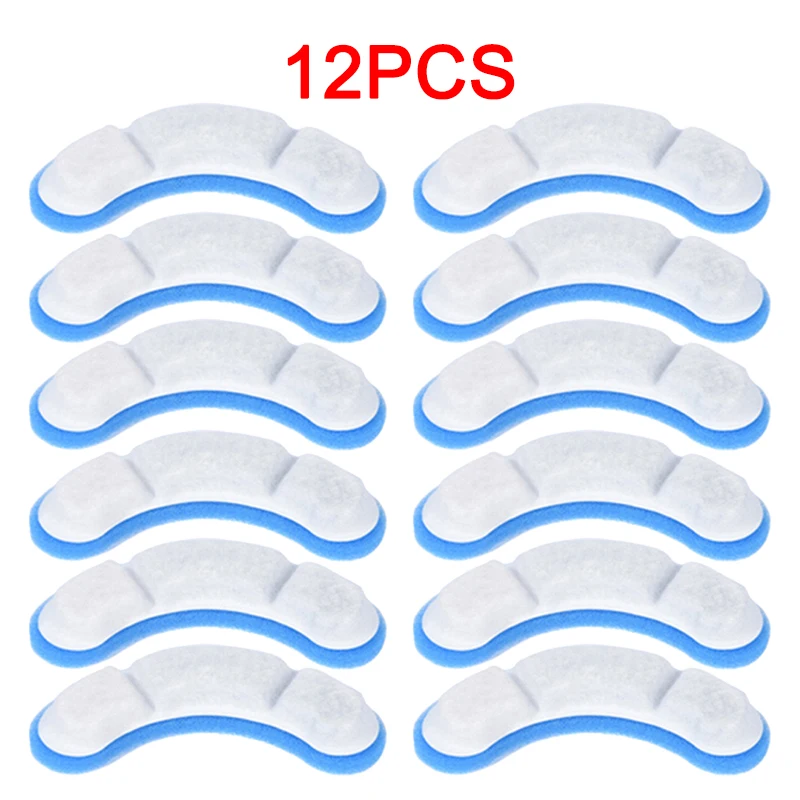 12-Pack Cat Water Fountain Replacement Filters