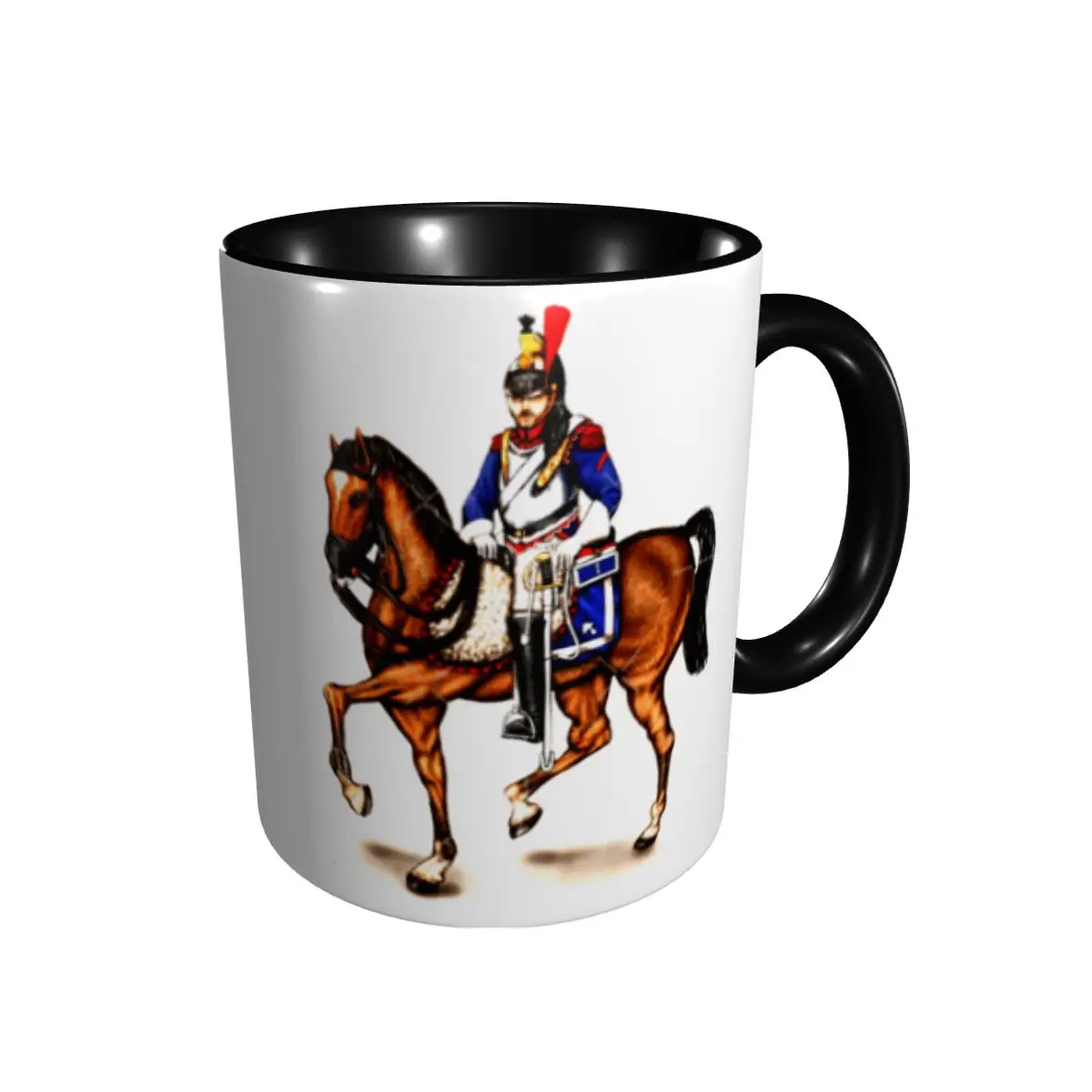Рекламная акция французские кружки Napoleonic забавные графические чашки с принтом