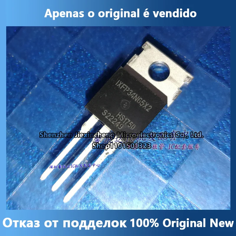 

Оригинальный импортный Новый МОП полевой транзистор IXFP34N65X2 TO-220