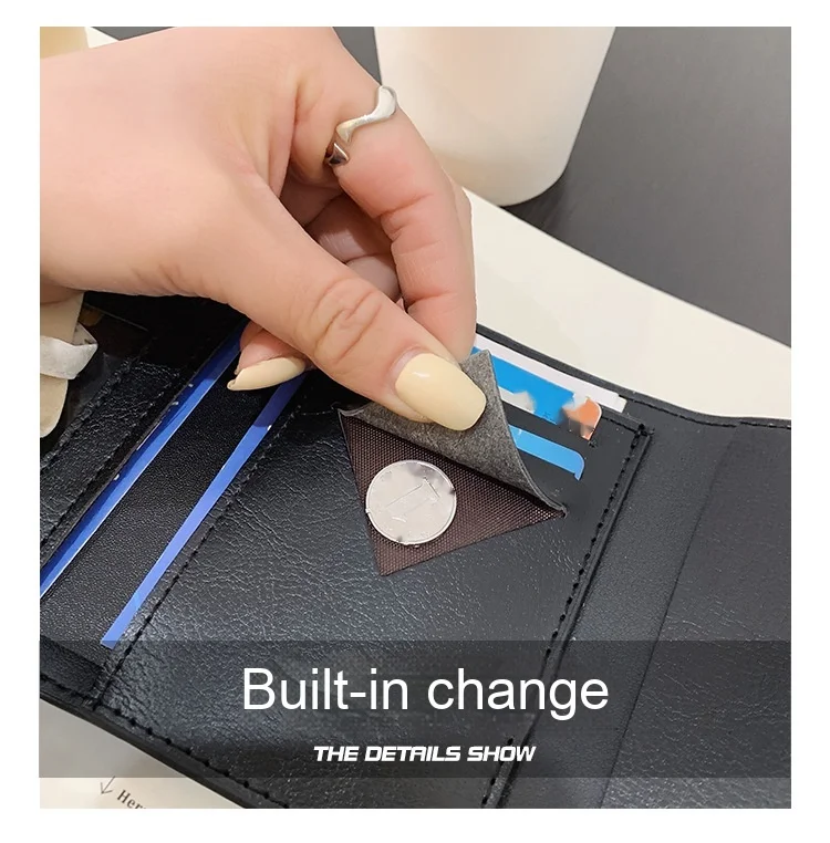 Neue Kartentasche für Damen, klein und modisch, Krokodilmuster, große Kapazität, mehrere Kartenpositionen, ultradünn, Zero Wallet, kurzer Stil_voghion.com