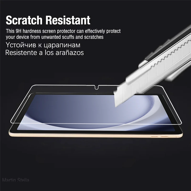 Tempered Glass Screen Protector for Samsung Galaxy Tab A9+ Plus - Premium 2023 Edition