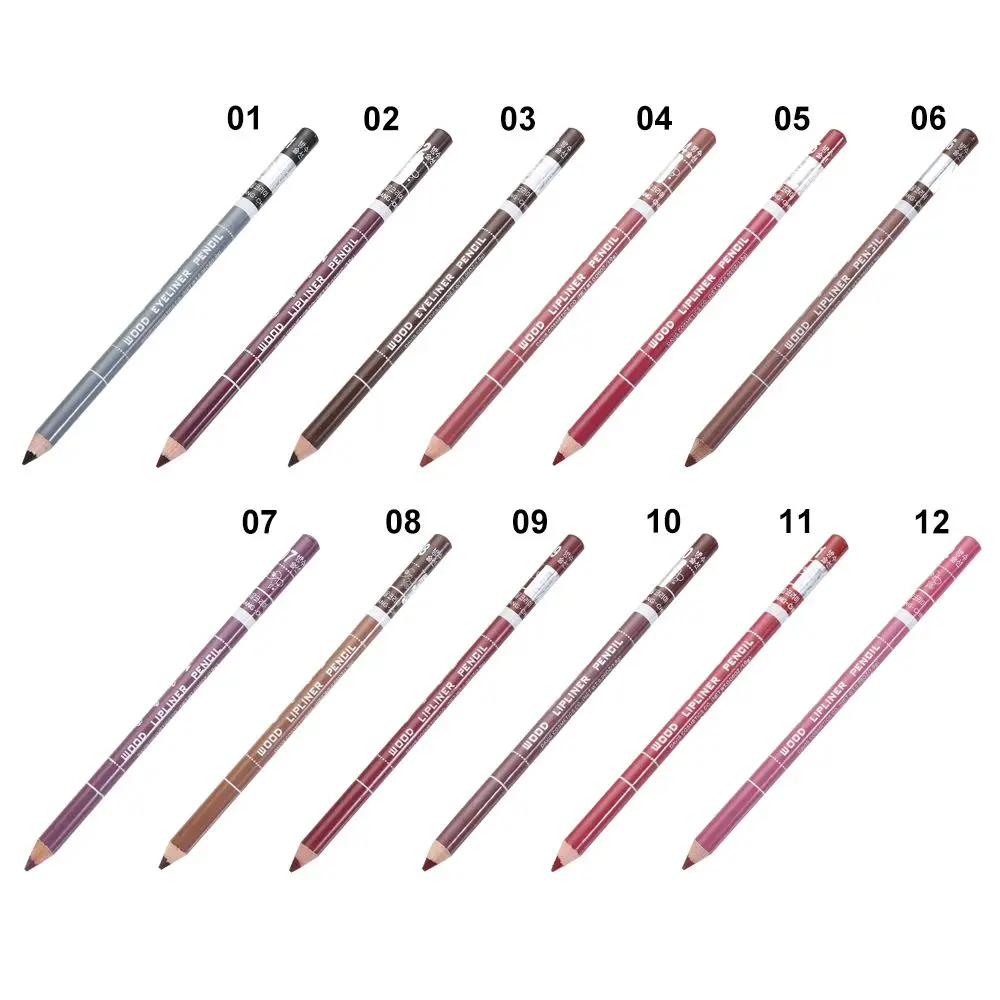 Lip Liner Pencil 1PC Professional Wood Waterproof