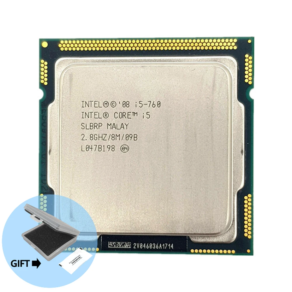 Intel core i5 760 i5 760 2.8 ghz quad core thread processador cpu 8m ...