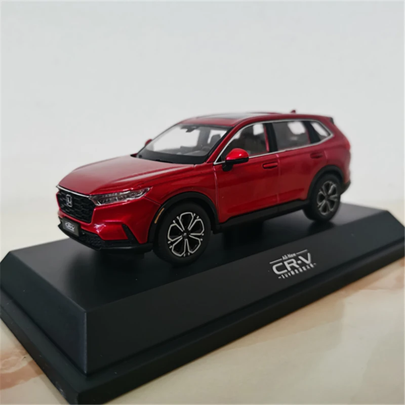 1:43 크루즈 CR-V SUV 합금 자동차 모형 다이캐스트 금속 오프로드 차량 자동차 모형 고정밀 수집용 어린이 장난감 선물 장식