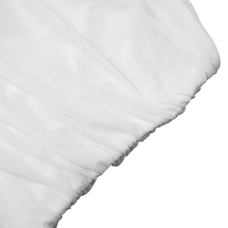 y2k Strapless Top Women Summer Solid Color Off Shoulder Sleeveless Asymmetrical Ruffle Hem Bandeau Vest Streetwear