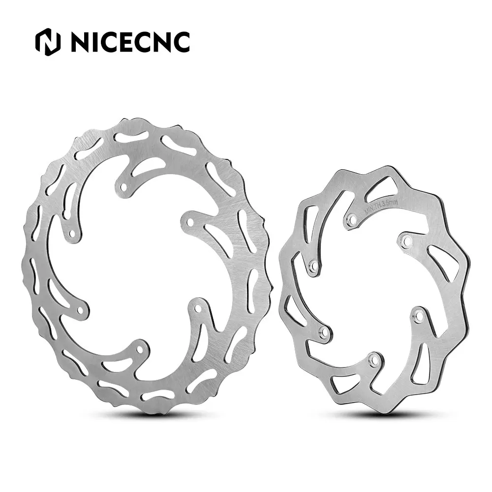 Brake Discs For KTM EXC 300 EXC EXC-F XCW XCFW SX SXF XC XCF TPI Six Days 125 250 300 350 450 500 1994-260/220mm Front Rear motorcycle brake discs
