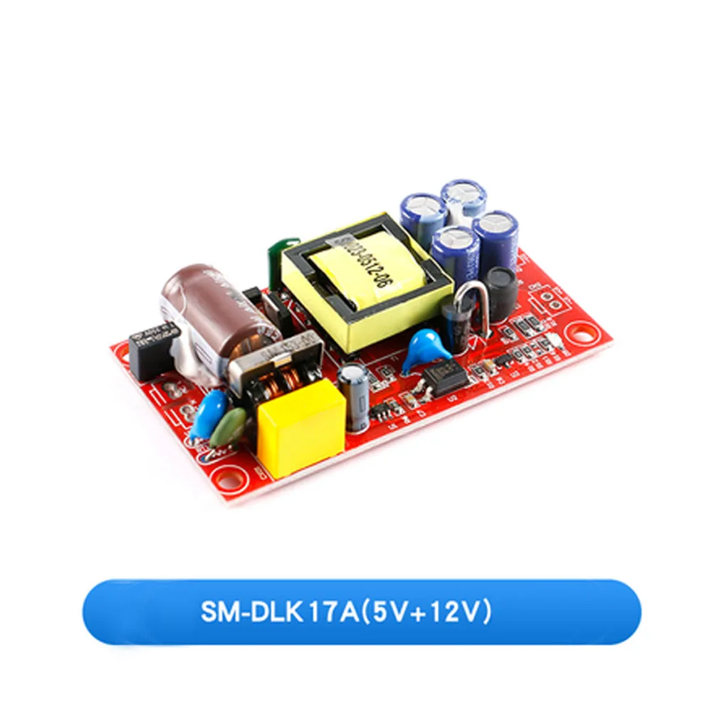 

5V 12V 24V Dual Isolation Isolated Switching Power Supply Module Board AC-DC 220V to 24V 12V 5V 1A 17W Power Supply Board