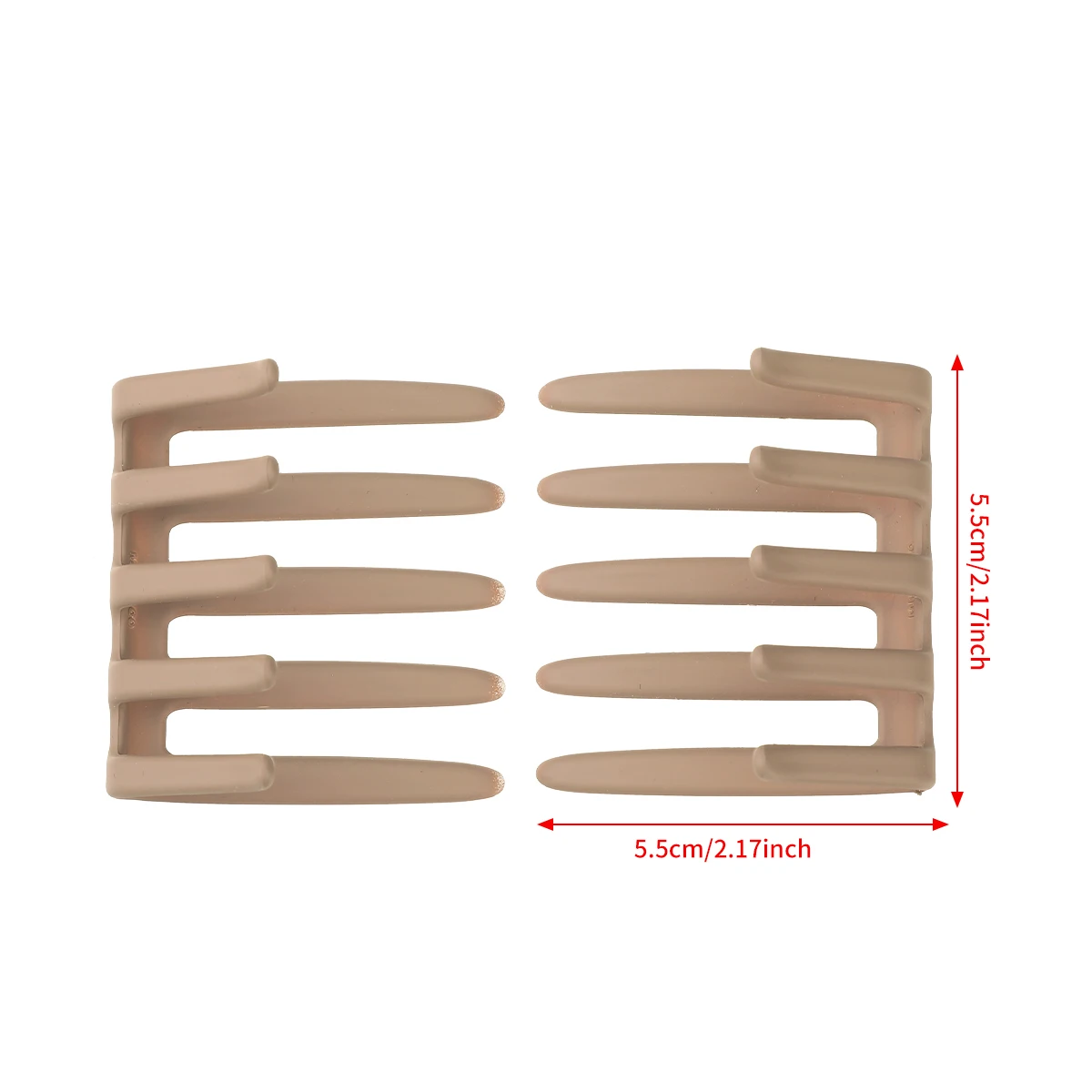 1 Pair Resin Comb Clip Hair For Ladies Female French Half-Tied Hairpin Red Black Holiday Hair Barrettes Women Lot Hair Clip