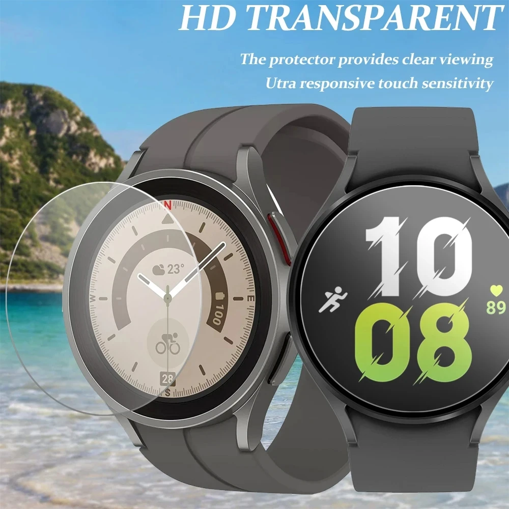 Premium Tempered Glass Screen Protector for Smartwatches – 40mm/44mm Protective Film Cover