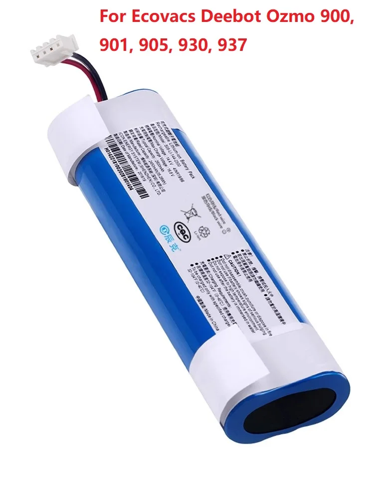Aspirador Robô, Novo, 14.4V, 2800mAh, 900, 901, 905, 930, 937