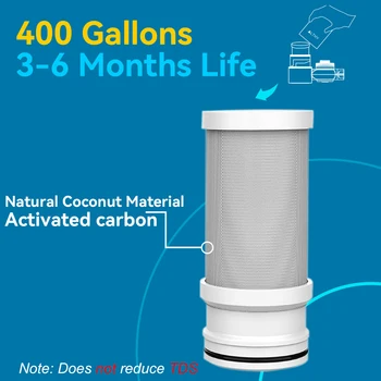 ALTHY Faucet Tap Water Filter เครื่องกรองระบบลดสารตะกั่ว คลอรีน และรสชาติไม่ดี NSF Certified 320-Gallon Kitchen 2