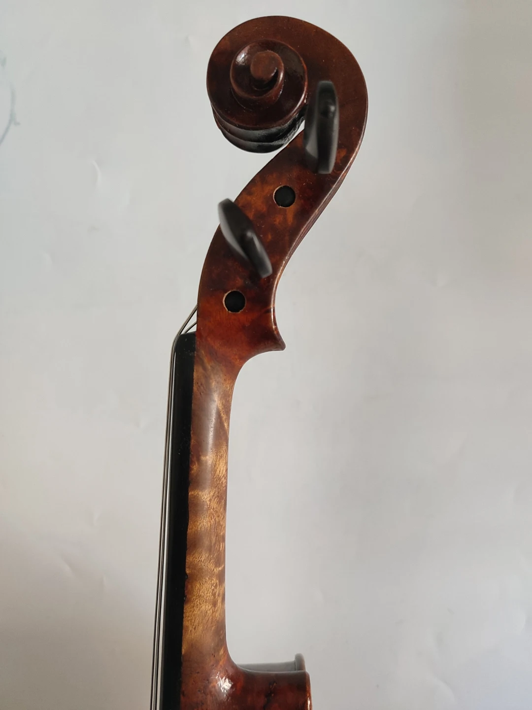 4/4 Handmade Bird's Eye Solid Wood Spruce Panel Maple Back Violin for Professional Child Student Beginner acoustic violin violin accessories