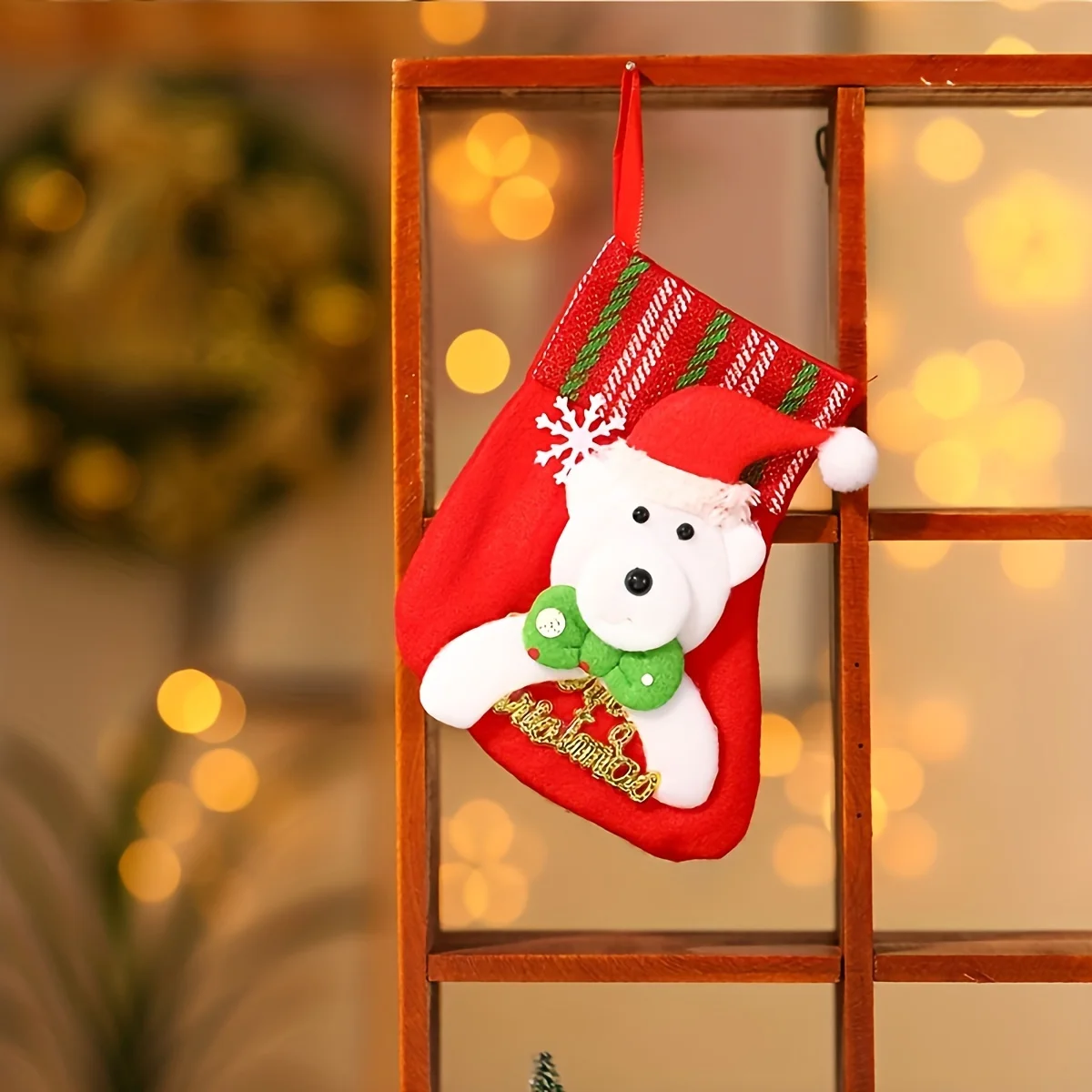4pcs Merry Christmas Socks