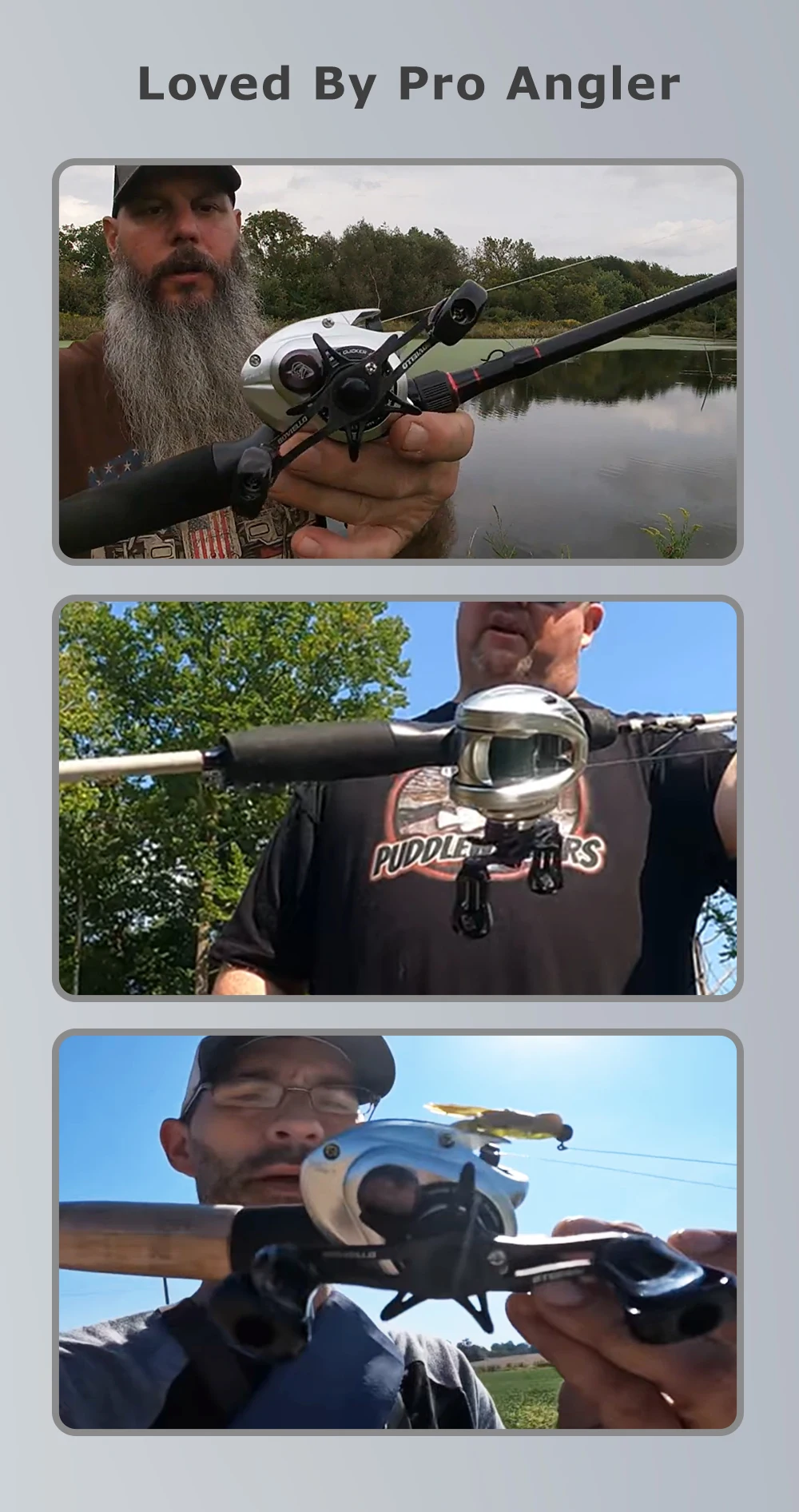 Soloking HICC-50 Kompakte Angelrolle mit Baicasting, 136 g, Übersetzungsverhältnis 7,1/8,1, 10+1 Lager, Doppelschildlager, Carbon-Angelrollen – Detail 16