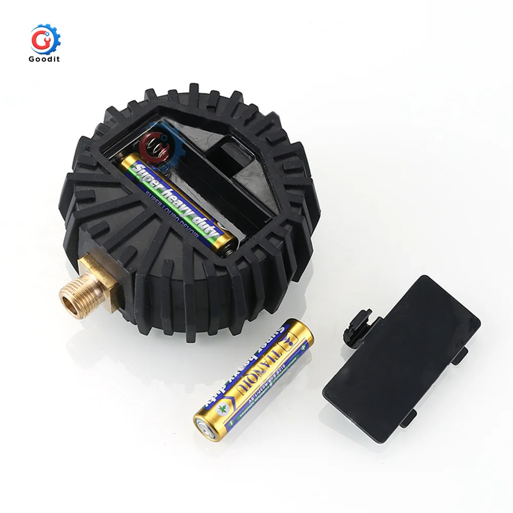 Precision Digital Tire Air Pressure Gauge with LCD Display and LED Light
