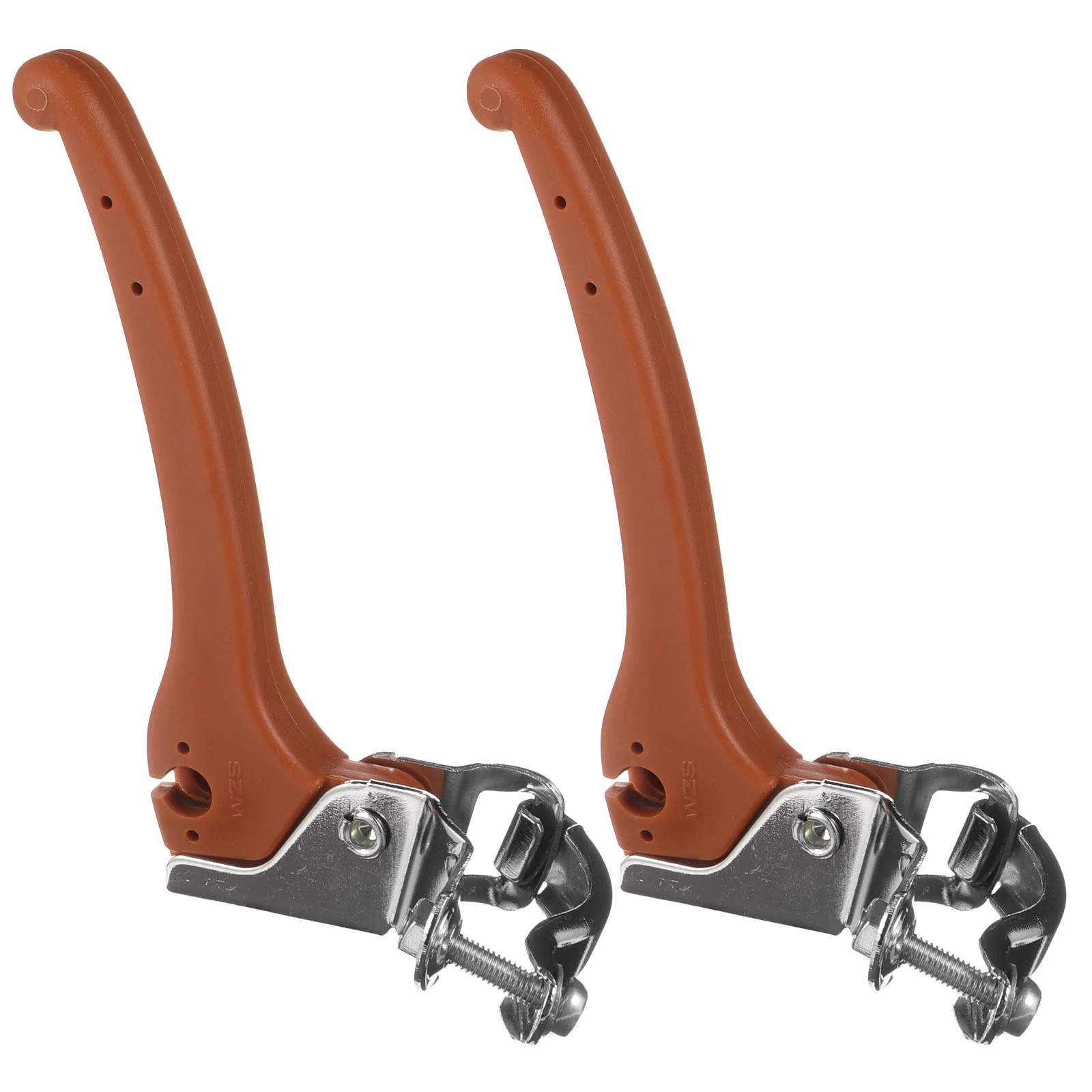 

2 Pcs Brake Lever Bike for Metal Brakes Electric Clutch Accessories Aluminum Alloy
