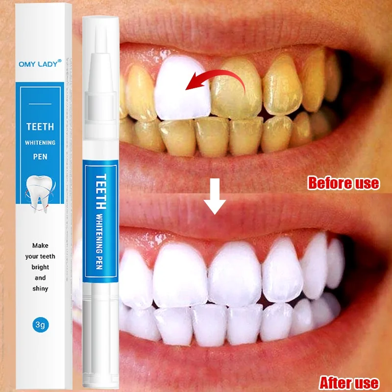 

Teeth Whitening Serum Pen Tooth Brightening Essence Effective Remove Plaque Stains Oral Hygiene Liquid Teeth Cleaning Product