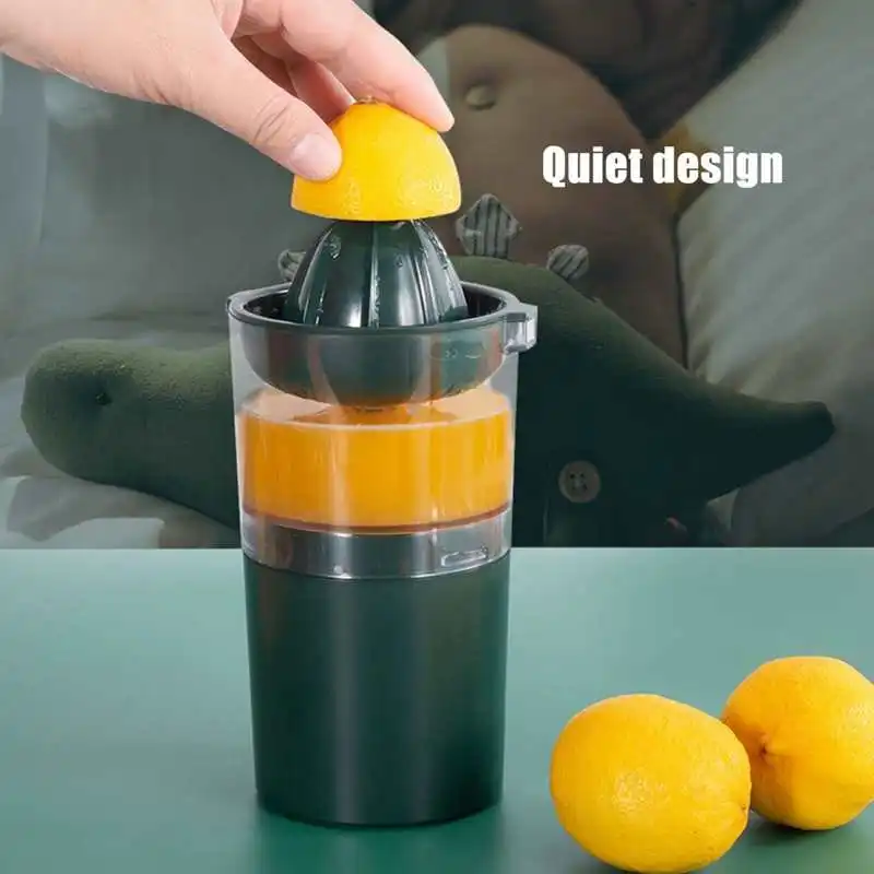 

Mini Juicer Cup Household Press Juicing Machine Extra 30% Juice Fruit Squeezer for Citrus Lemon Lime DC3.7V Fruit Juicer
