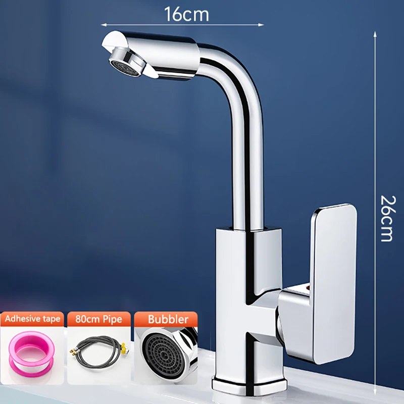 Kitchen Faucet Copper Kitchen Sink Water Tap Deck Mounted