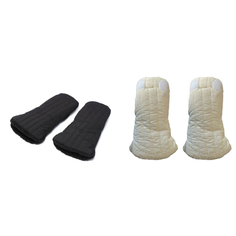 

1 Pair Warm and Stylish Pram Hand Muff Waterproof Stroller Gloves Windproof D7WF