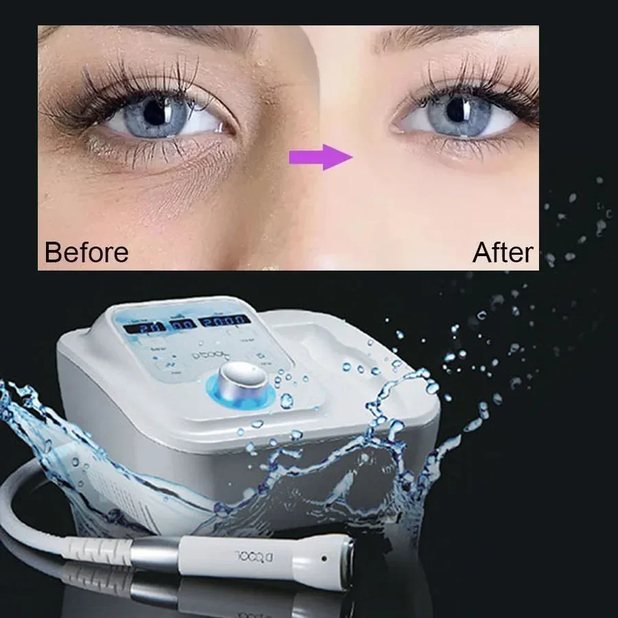 New Cool and Hot Skin Rejuvenation D-cool Electroporation ION Facial Care Beauty Equipment D-Cool Cryo Facial Cooling Massager 4