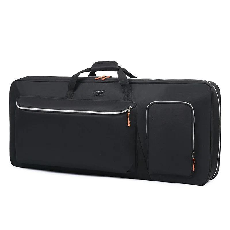 Bolsa de transporte para teclado de 61 teclas con asa, 600D Oxford, instrumento de Piano Electrónico, funda de almacenamiento gruesa portátil para Roland