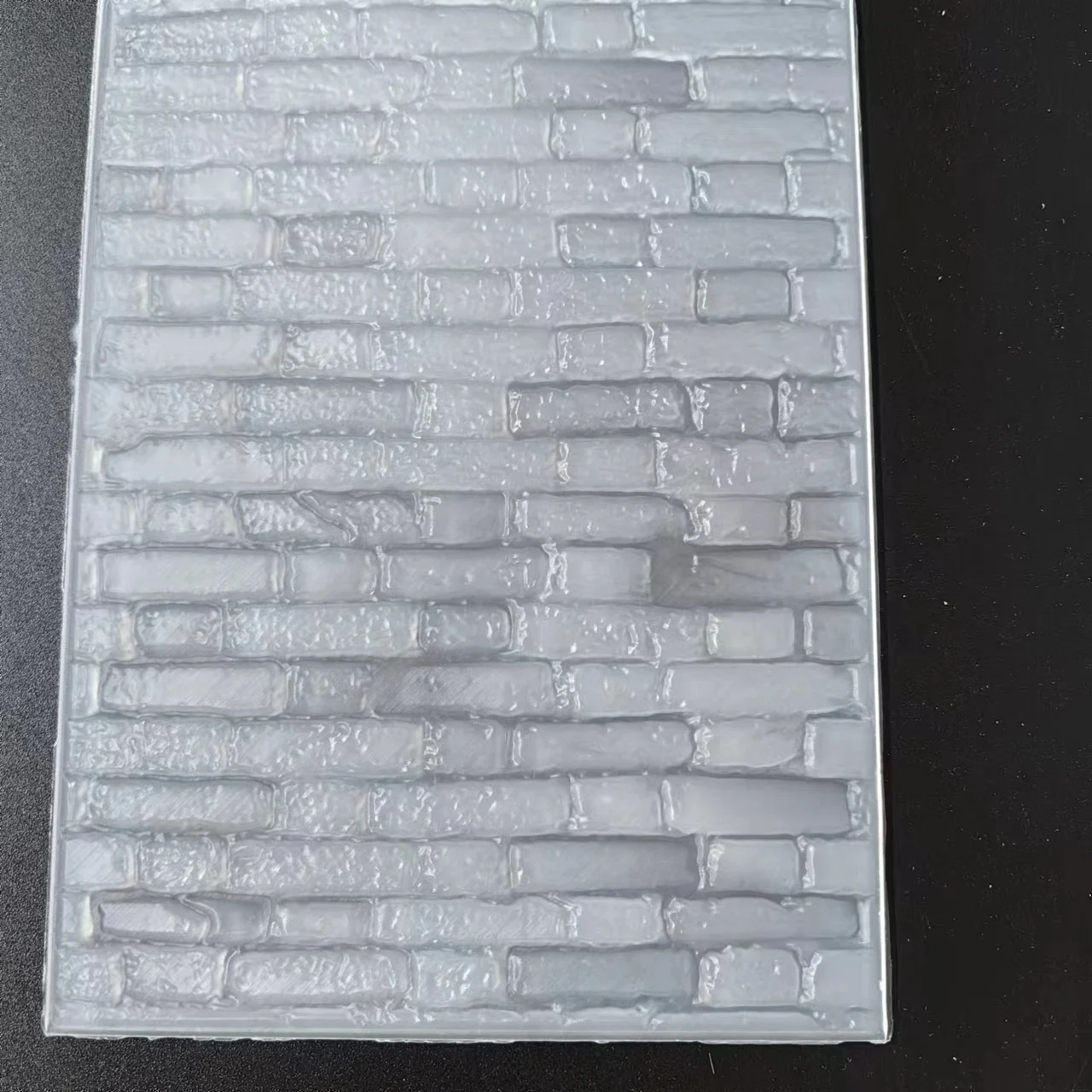 Merry Christmas 3D wall Brick Drawing stencil Embossing Folder for Card Making Floral DIY Plastic Scrapbooking Photo Album Card